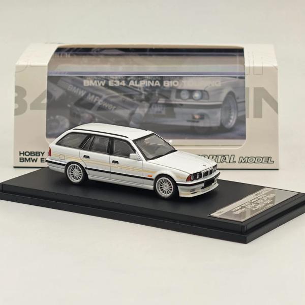 საკოლექციო მანქანა Mortal 1:64 E34 Touring white - Image 1