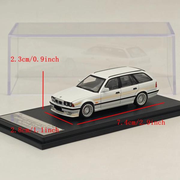 საკოლექციო მანქანა Mortal 1:64 E34 Touring white - Image 4