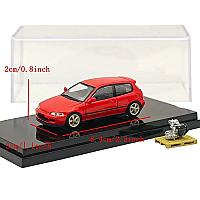 საკოლექციო მანქანა Hobby Japan 1:64 Civic (EG6) Customized Version with Engine Display Red - Thumbnail 4