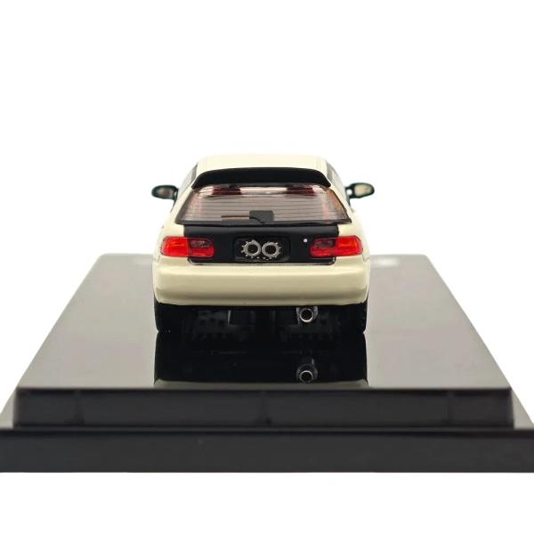 საკოლექციო მანქანა Hobby Japan 1:64 Civic (EG6) Customized Version with Engine Display White - Image 5