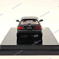 საკოლექციო მანქანა Hobby Japan 1:64 Civic (EG6) Customized Version with Engine Display Black - Thumbnail 4