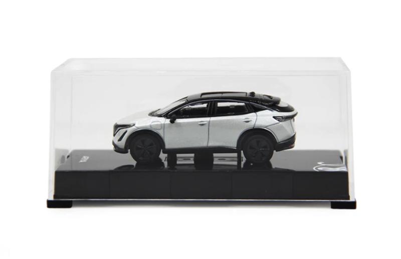 საკოლექციო მანქანა Paudi 1:64 car model Nissan Ariya White - Image 3