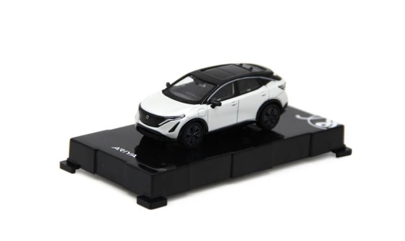 საკოლექციო მანქანა Paudi 1:64 car model Nissan Ariya White - Image 4