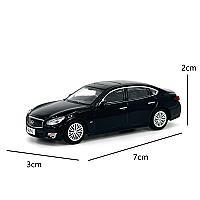 საკოლექციო მანქანა Paudi 1:64  car model Infiniti Q70L White 2018 - Thumbnail 4