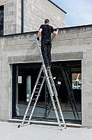 ალუმინის კიბე 3 სექციანი 7მ - Thumbnail 2