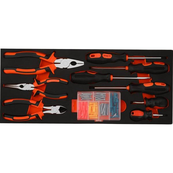 ქანჩის გასაღების ნაკრები 408pc oranje black 72t (GoodKing) - Image 4