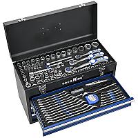 ქანჩის გასახსნელი ნაკრები 408pc blue 72t - Thumbnail 8