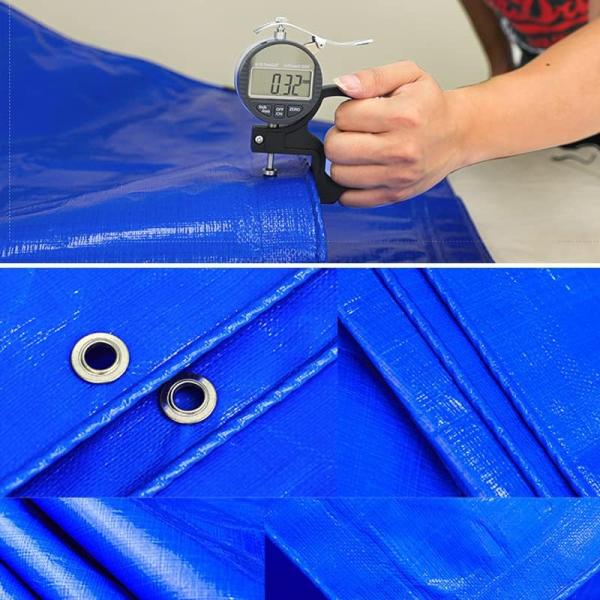 წყალგაუმტარი ტენტი (ბრეზენტი) 4*8 - Image 3