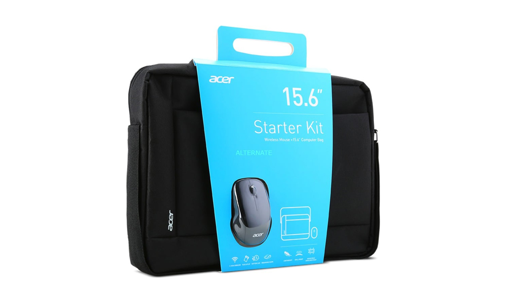 Acer Starter Kit Carry Case 15.6 & Wireless Mouse (NP.ACC11.02A)